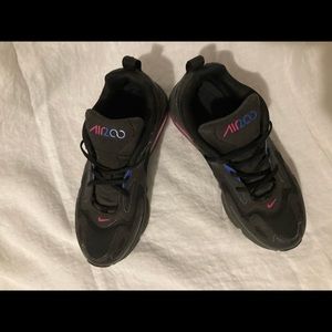 Youth Nike Air200 Black/Purple/Blue